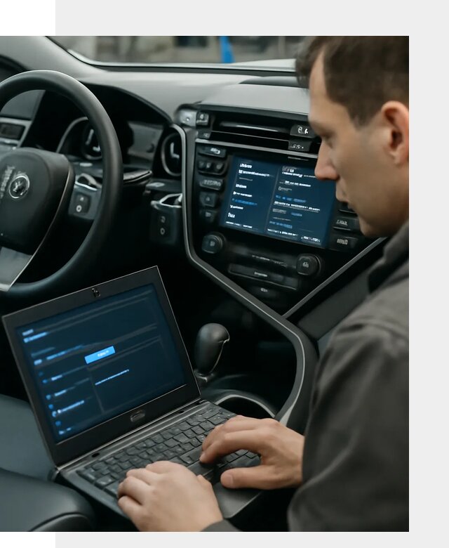Русификация Toyota Camry 80 для мультимедиа в Югорске
